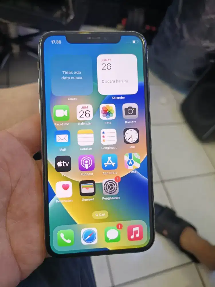 iPhone X 256gb inter mulus istimewa batangan Regist sinyal aman murah