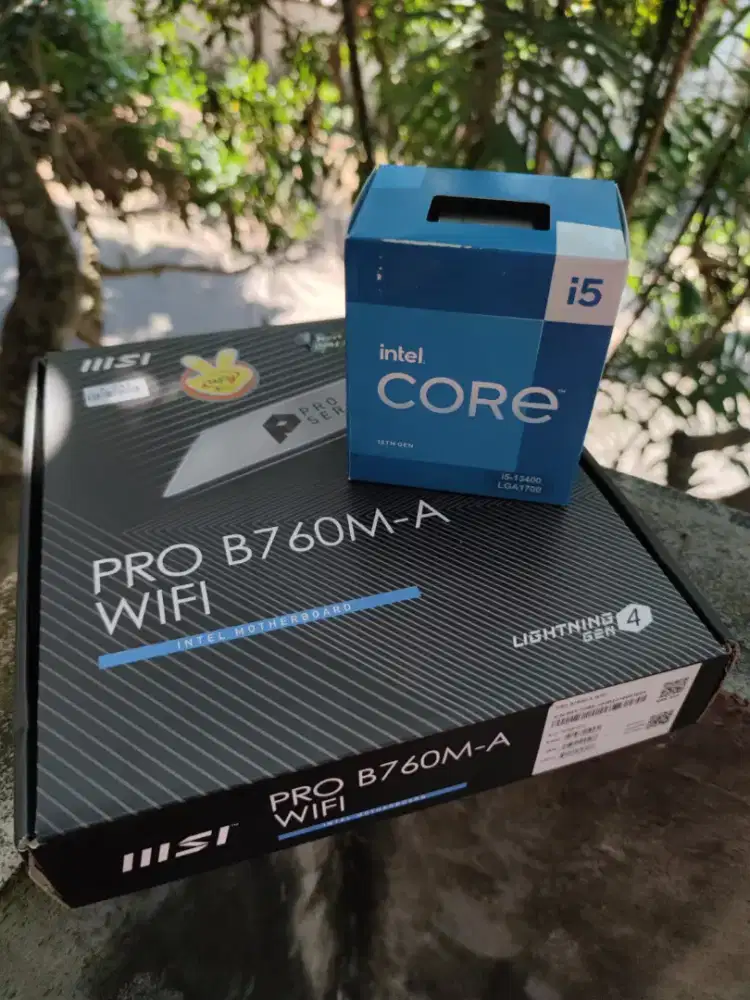paket i5 13400 dan MSI B760M-A WiFi