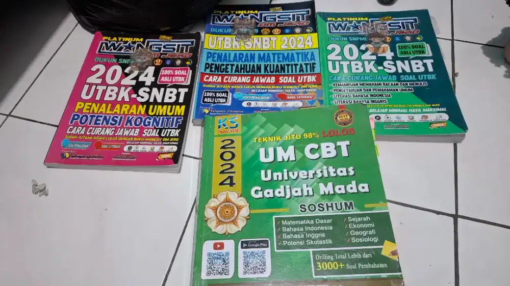 Buku UTBK dan UM UGM Free