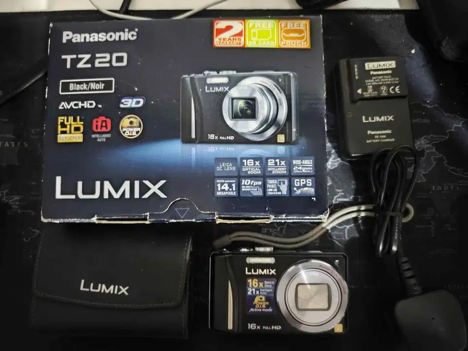 Dijual Kamera Panasonic Lumix Leica TZ 20 Made in Japan140000