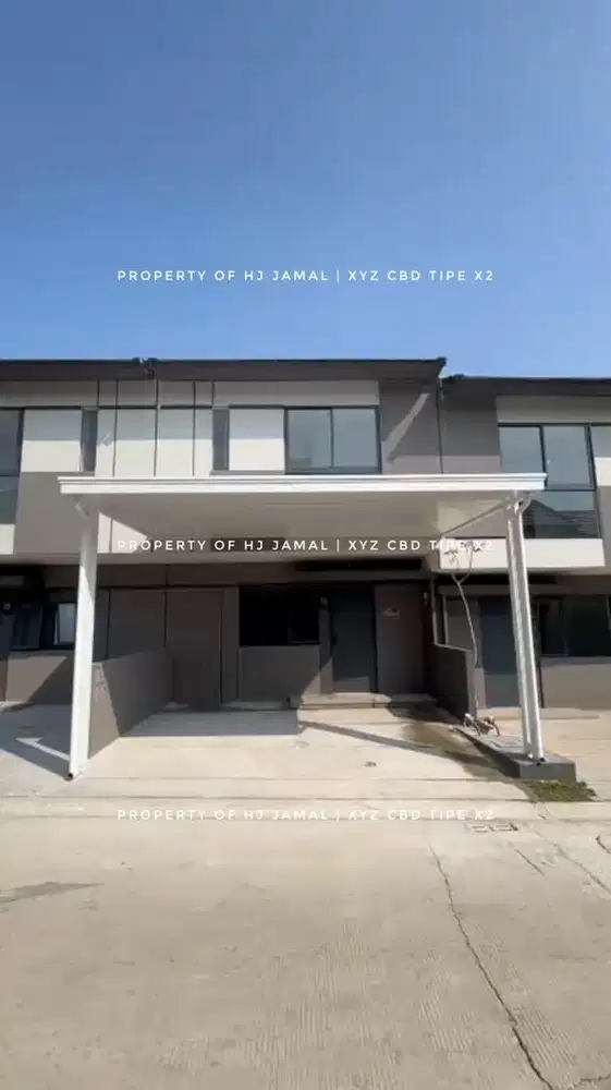 DISEWAKAN RUMAH BARU XYZ LIPPO CIKARANG