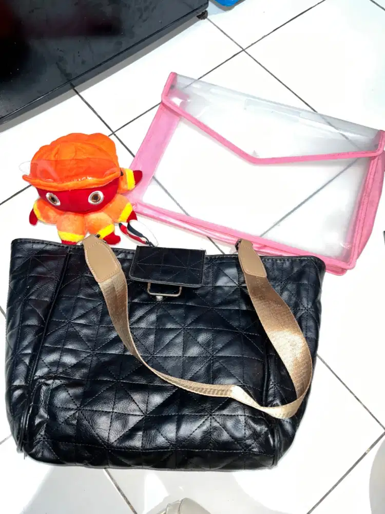 Preloved Tas totebag hitam