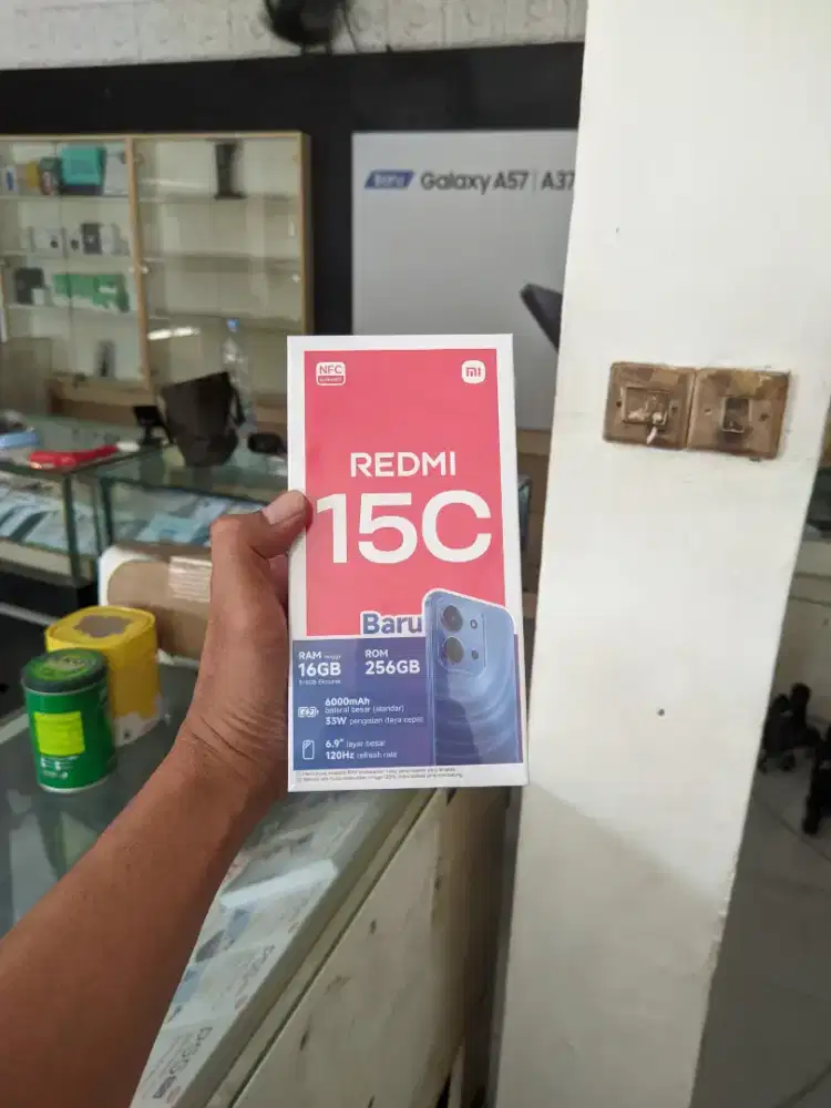 [ Fast respon WA ] Xiaomi Redmi 15C NFC 8+8/256 Garansi resmi 15bln