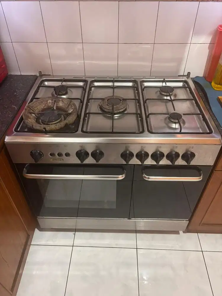 DIJUAL KOMPOR FREESTANDING 90cm LA GERMANIA OVEN + GAS