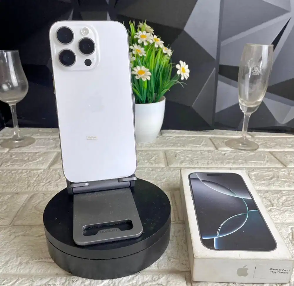 iPhone 16 Pro 128GB Minus Face ID BH 91% Garansi Ex iBox