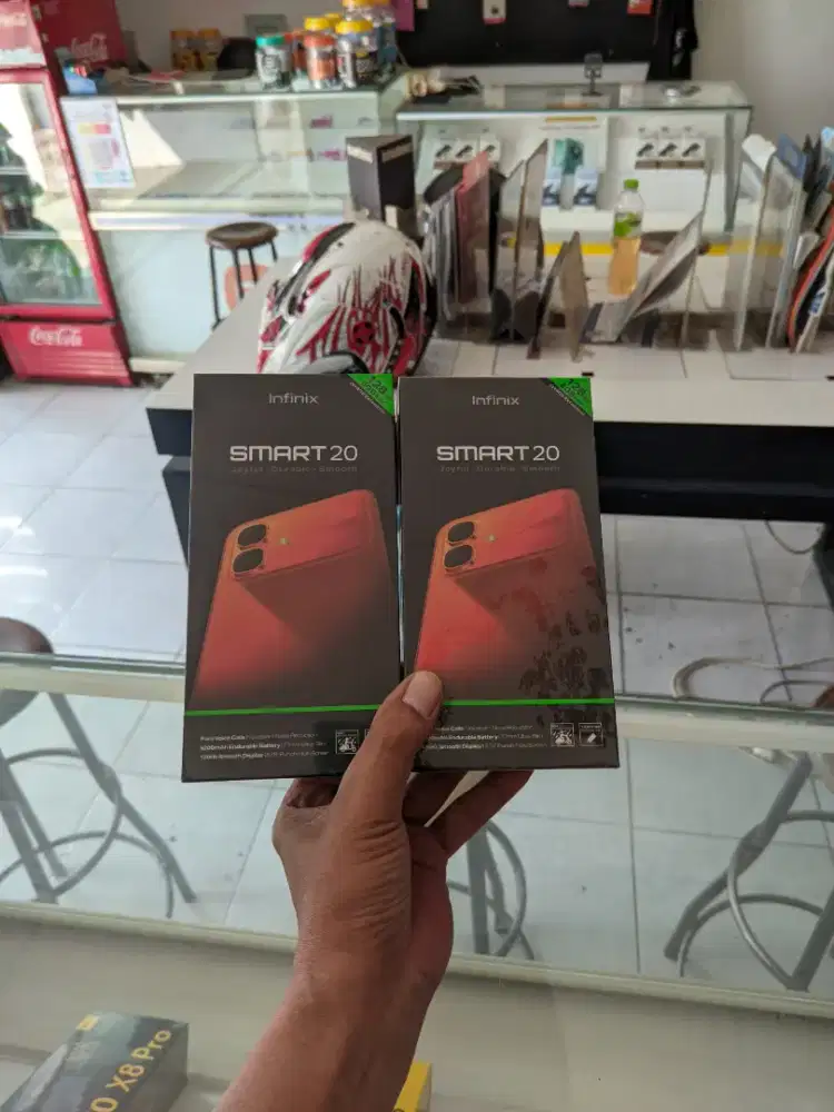 [ Fast respon WA ] Infinix Smart 20 4+4/128 Garansi resmi 1thn