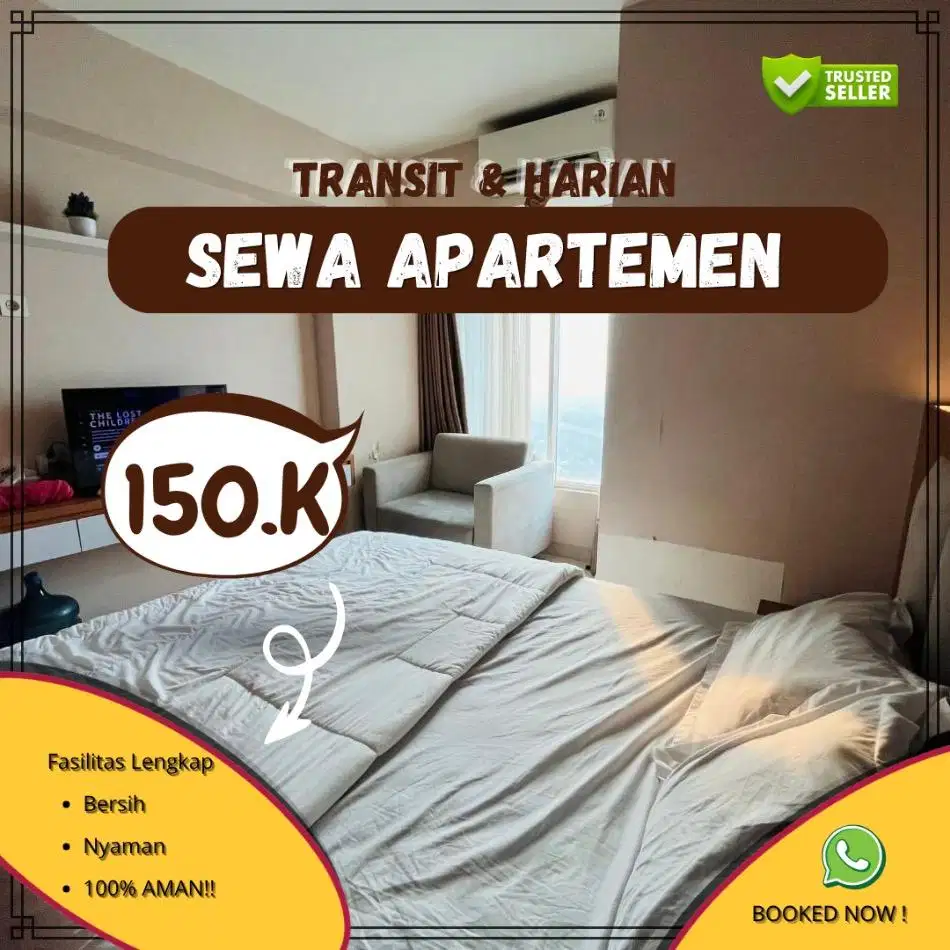 Sewa Apartemen Bekasi SMB Springlake Summarecon Harian/Transit Termura