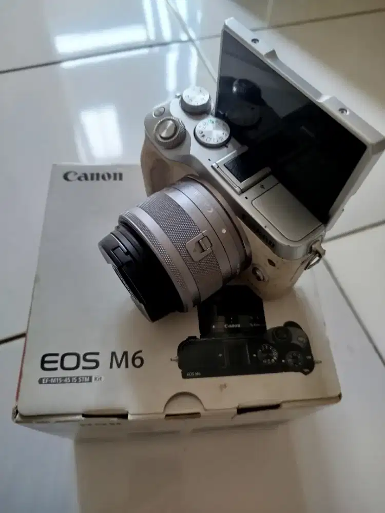 Kamera Canon Eos M6 15-45mm IS STM