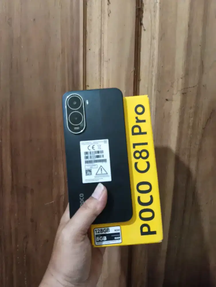 [ Fast respon WA ] Poco C81 Pro 4+4/128 Lengkap Mulus Normal
