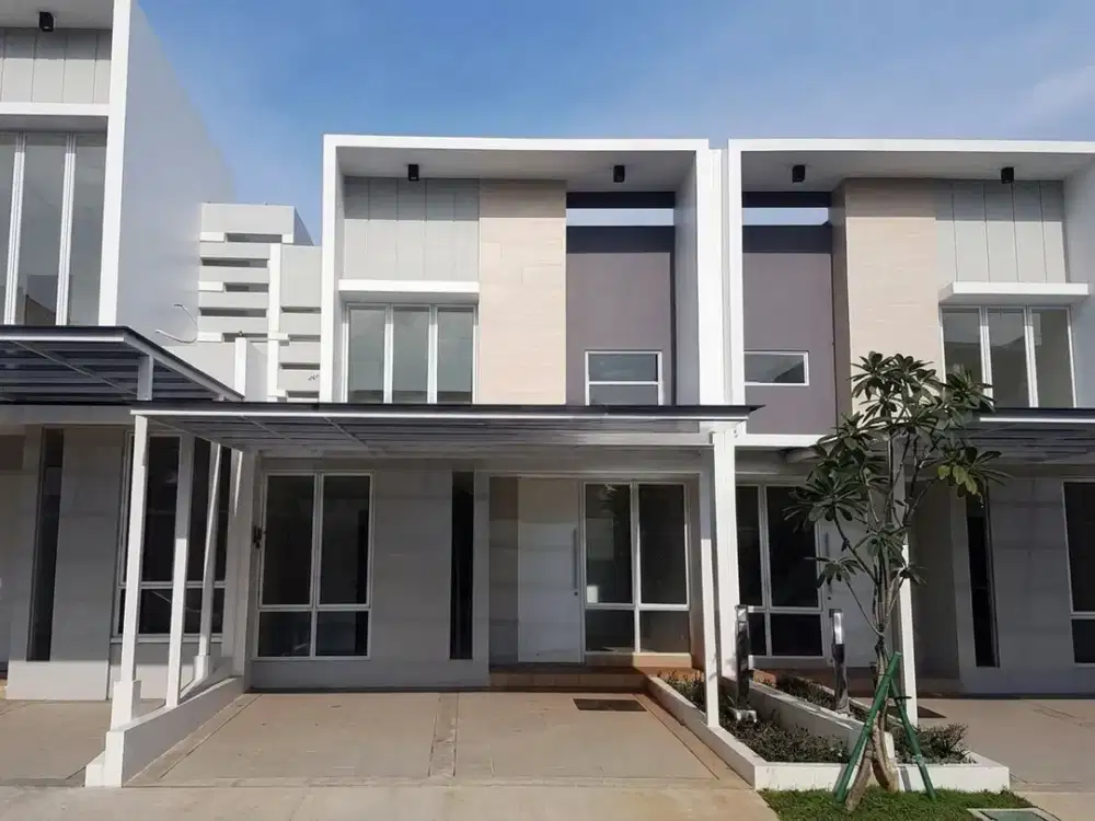 Rumah 2lt 6x15 type 4KT Cluster Yarra JGC Jakarta Garden City