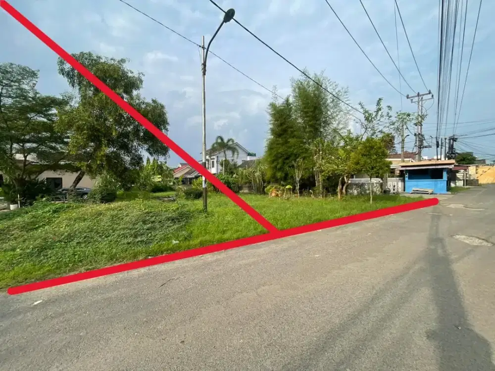 dijual Tanah kavling lokasi demang jl kancil putih palembang
