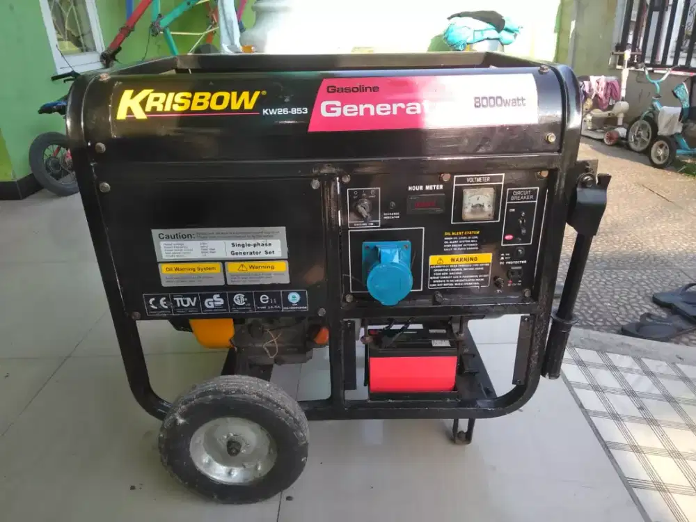 Genset Krisbow 8000 Watt Normal