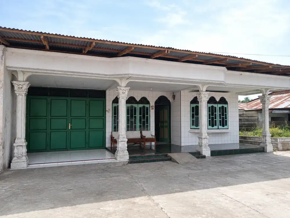 Rumah + Lahan 1.099 M² 900 Juta di Tol Helvetia & Sei Semayang