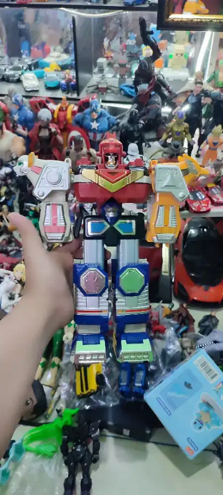 DX hingga Megazord Bandai Japan Lost Galaxy robot vintage
