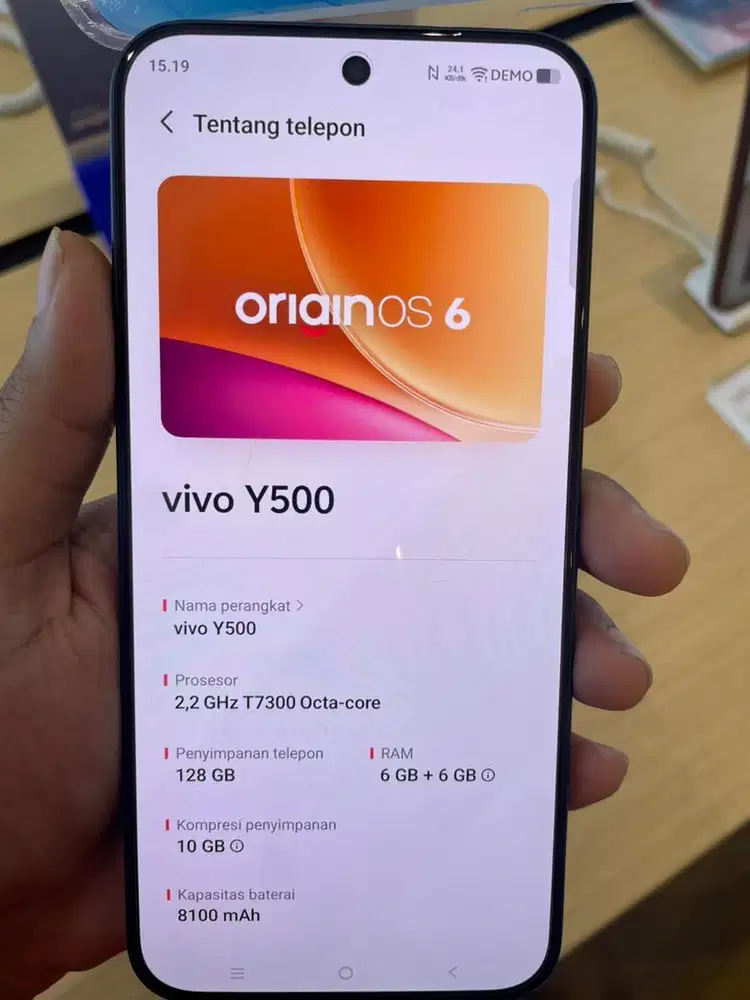 vivo Y500 5G 6GB/128GB Garansi Resmi | Bisa Kredit Home Credit