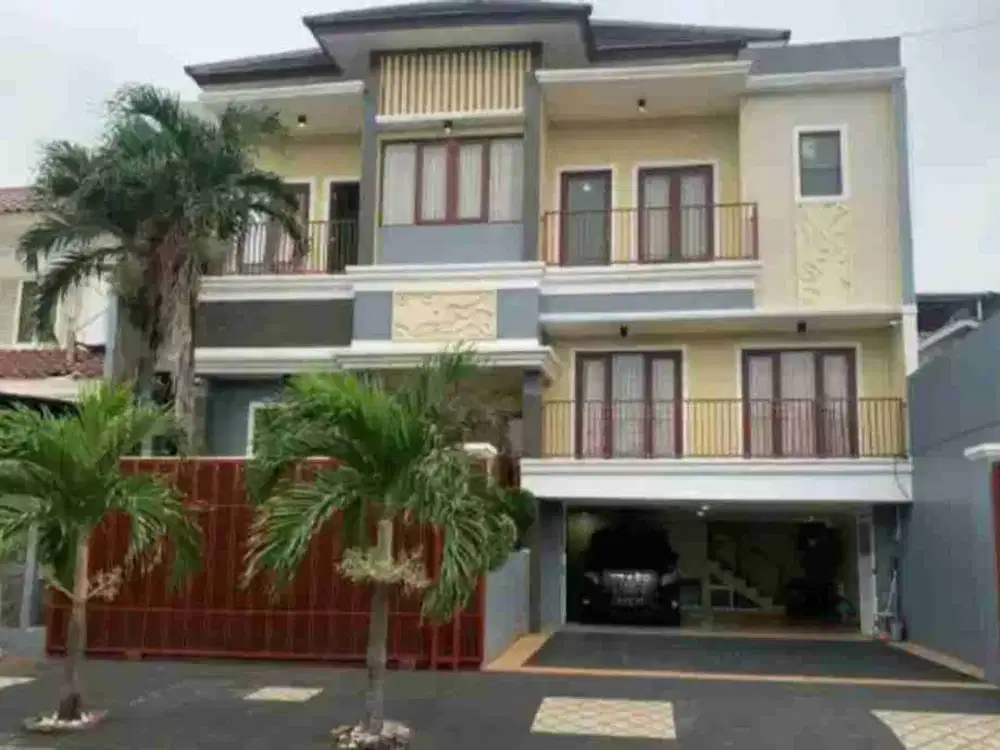 Rumah Lt 238m2 Mewah Kav DKI Buaran - Raden Inten Jakarta Timur