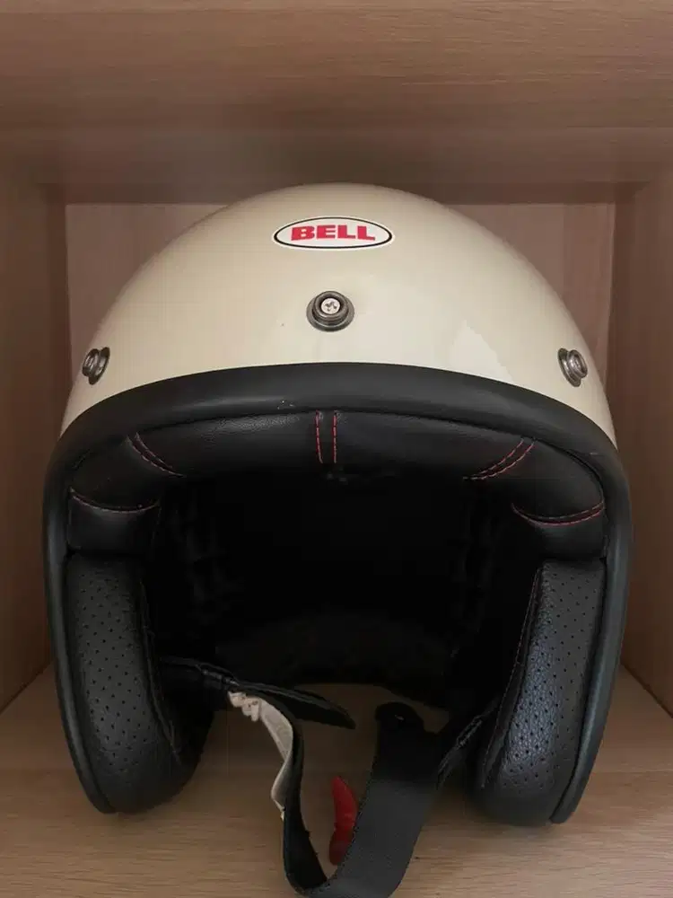 Dijual: Bell Custom 500 Stripe White