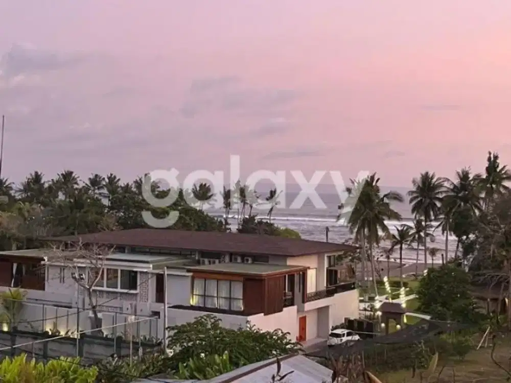 Iconic Luxury Hospitality Estate with Ocean & Rice Field Views in Cemagi