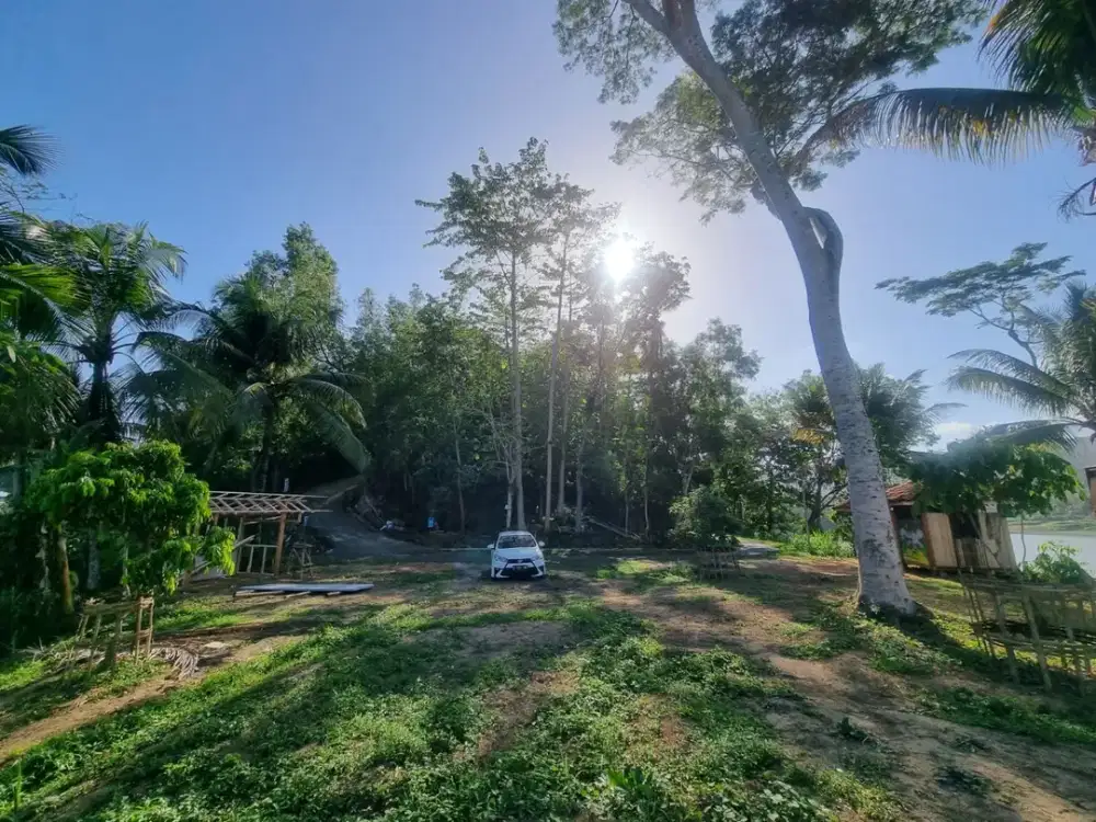 Dijual tanah sangat luas dengan view cantik waduk sermo lokasi kulon progo yogyakarta
