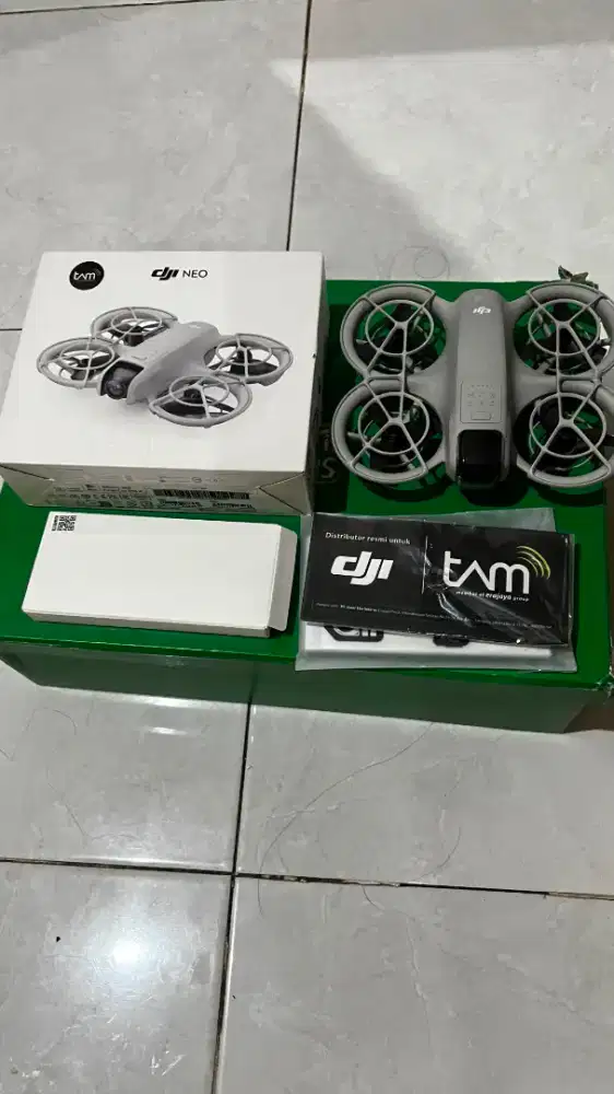 Drone DJI Neo 4K mulus lengkap resmi TAM