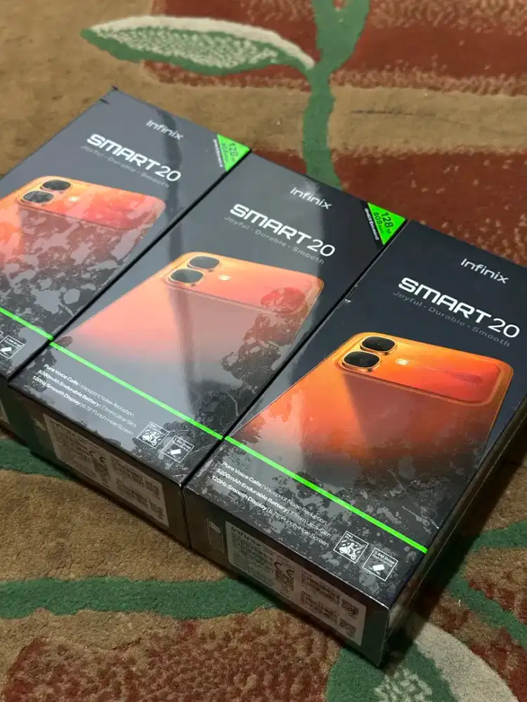 Infinix smart 20 4/128 GB baru Segel Box Garansi Resmi 15 Bulan