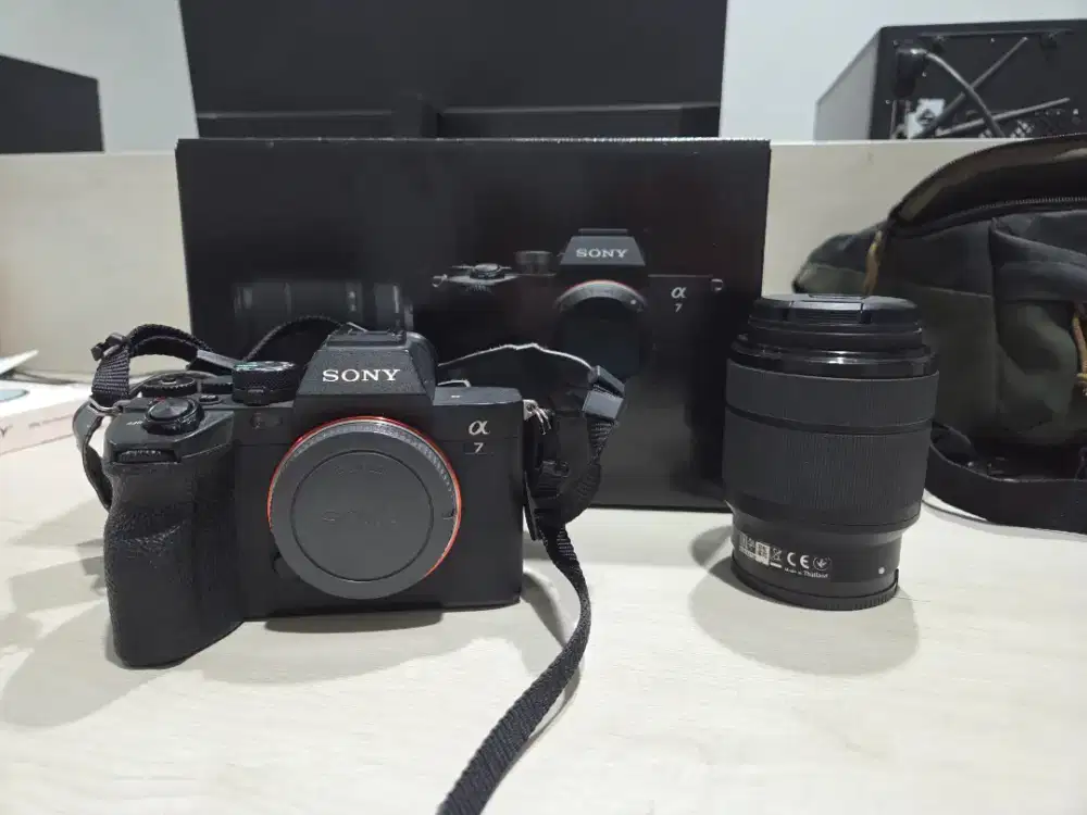 Kamera kit Sony A74/A7IV SC Rendah Like New