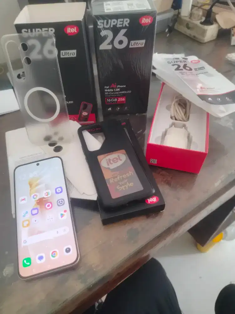 hp itel super 26 ultra ram 8+16Gb/256gb