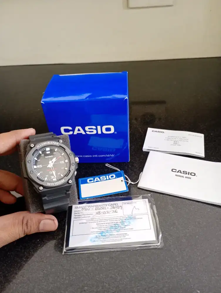Jam tangan casio illuminator