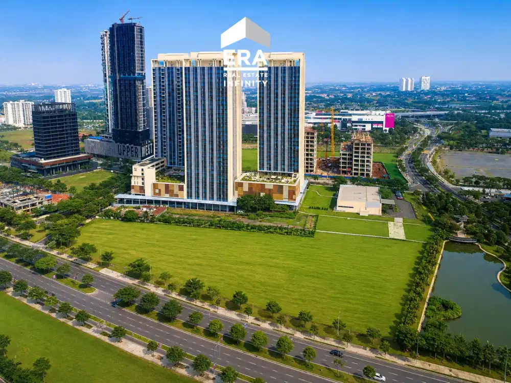Kavling komersil BSD jalan boulevard, depan Aeon mall, bisa bangun sampai 40 lantai.