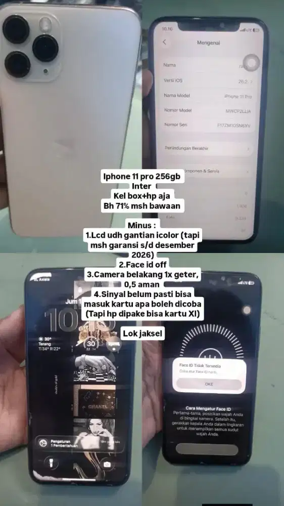 iPhone 11 pro 256gb inter