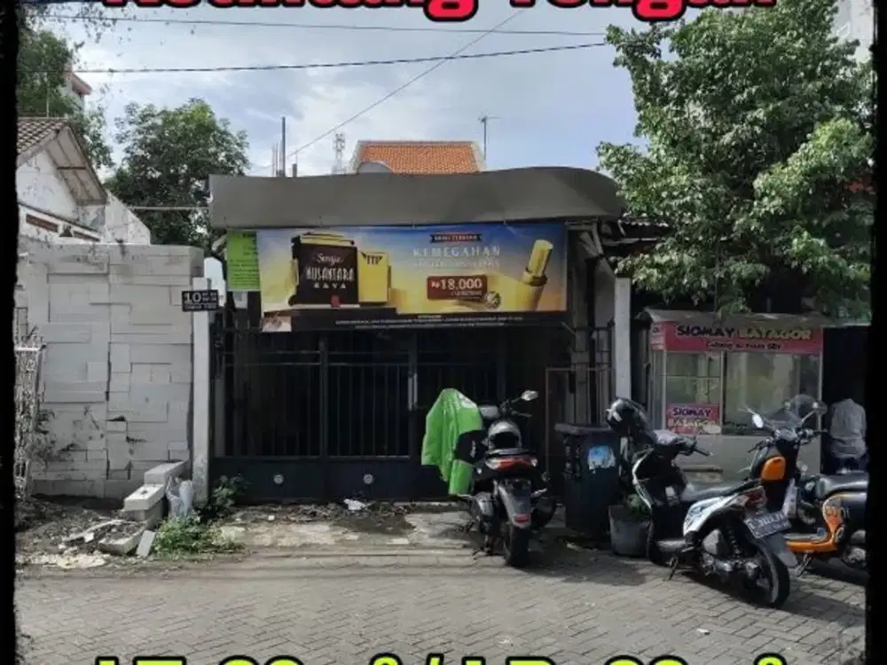 Dijual rumah usaha 1 lantai Ketintang Tengah Surabaya Selatan