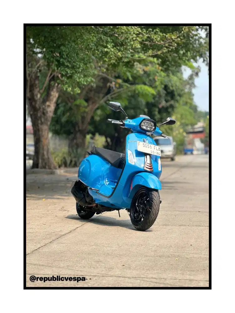 TERMURAH  VESPA SPRINT S150 NEWMODEL TH 2025 WARNA BLUE ELECTRICo