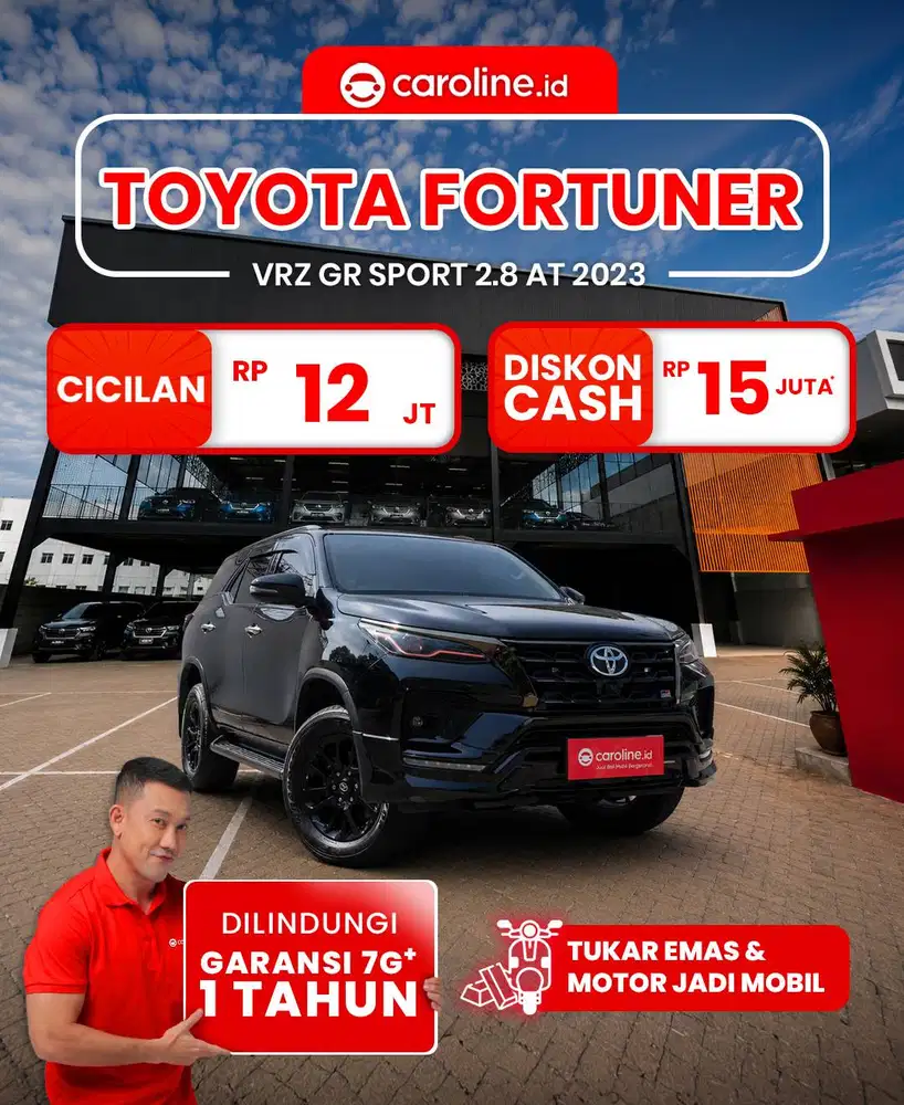 Toyota Fortuner VRZ GR Sport 2.8 Matic 2023