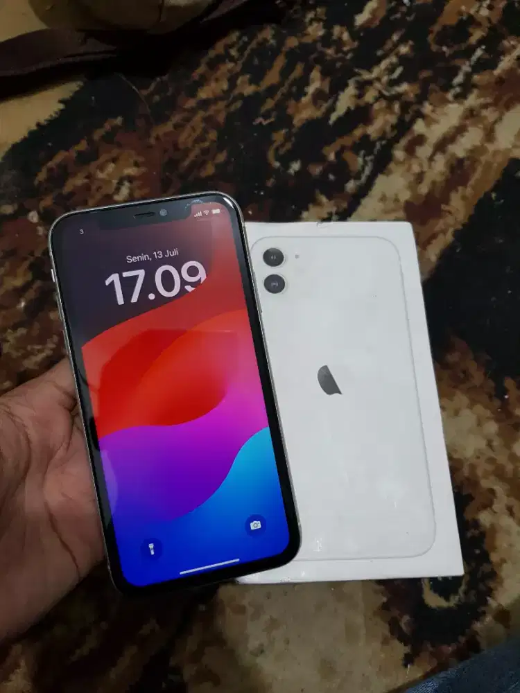 Iphone 11 64gb lengkap murmer all op