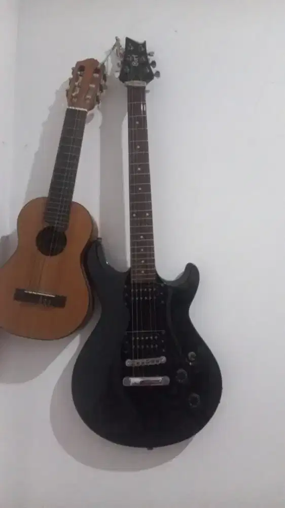 Gitar Cort M200 second + ampli line 6 spider