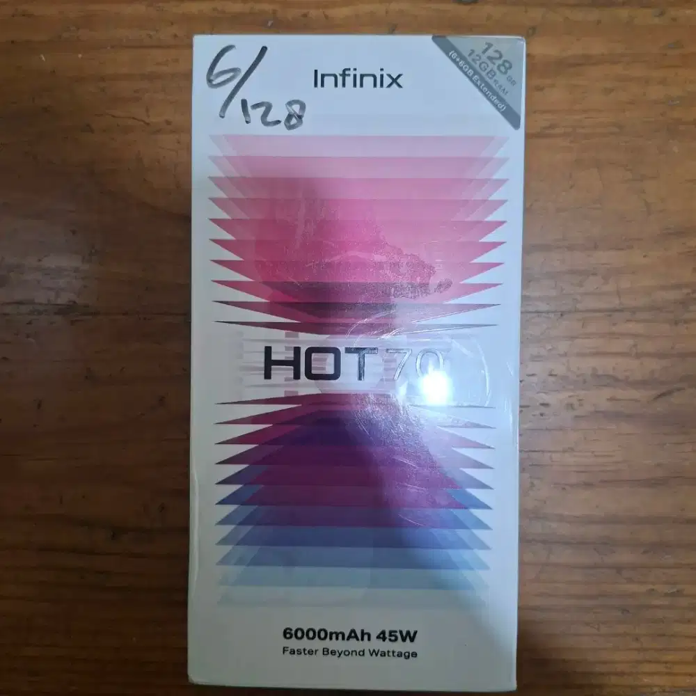 Infinix Hot 70 (6/128 GB) Masih segel