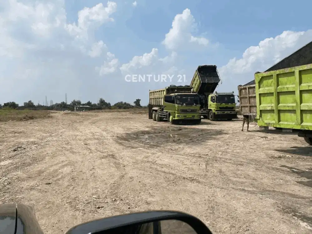 Dijual Lahan Di Pinggir Jl Lokasi Di Tarumajaya
