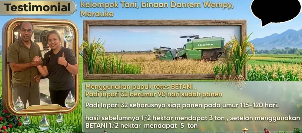 BETANI Booster Pupuk Bioteknologi Original | Hemat Pupuk & Bantu Maksi