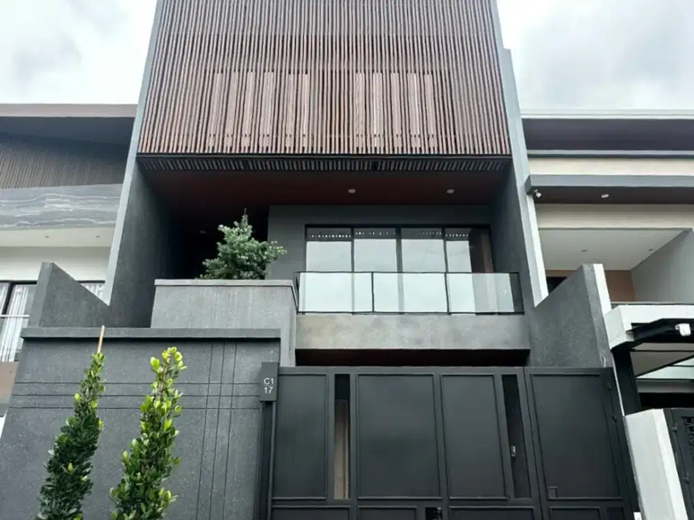 Rumah Baru 3 Lantai Permata Buana Best Lay Out Modern Minimalis