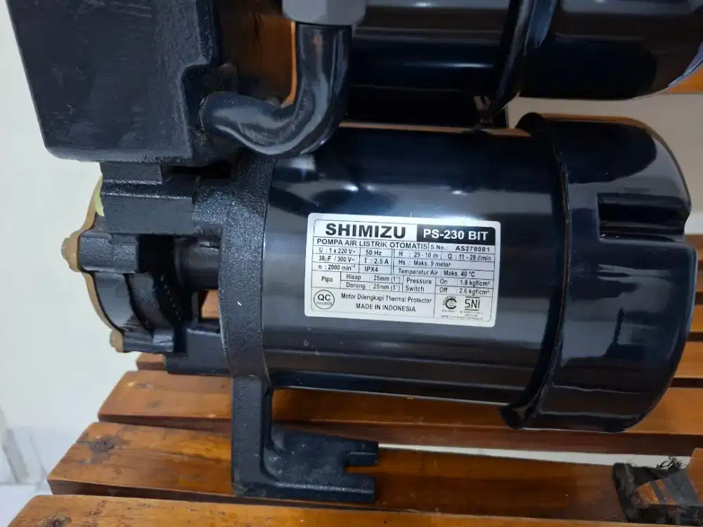Dijual Pompa Air Shimizu 230Bit masih baru