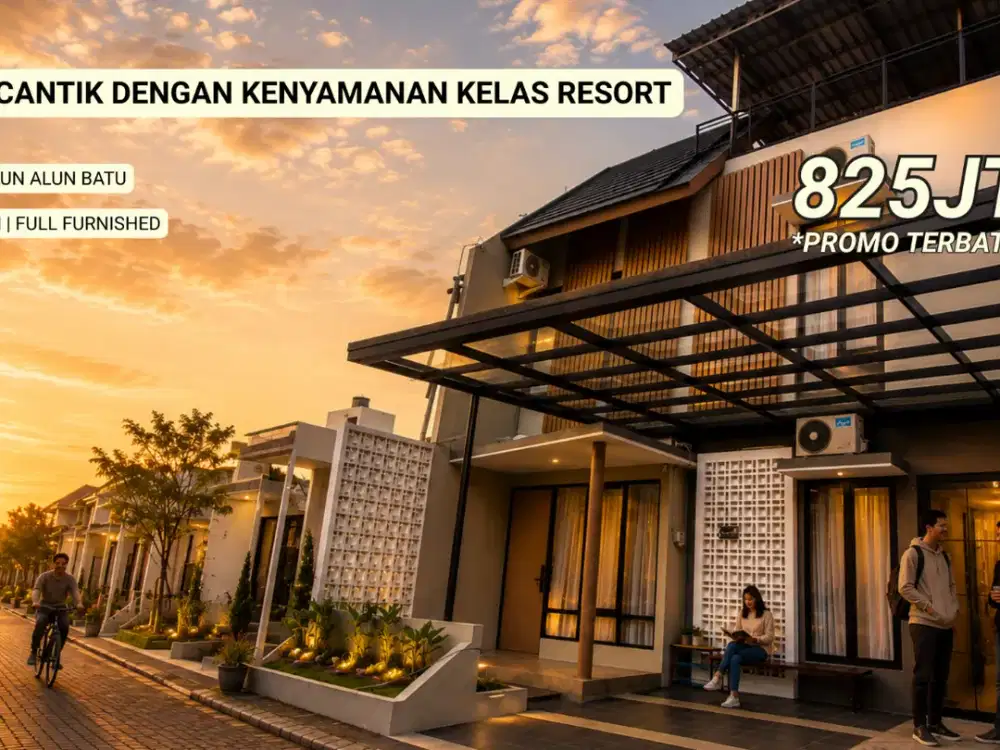800 Juta Sudah Dapet Villa Se Mewah Ini Lokasi 3 Menit Alun Alun Kota Batu