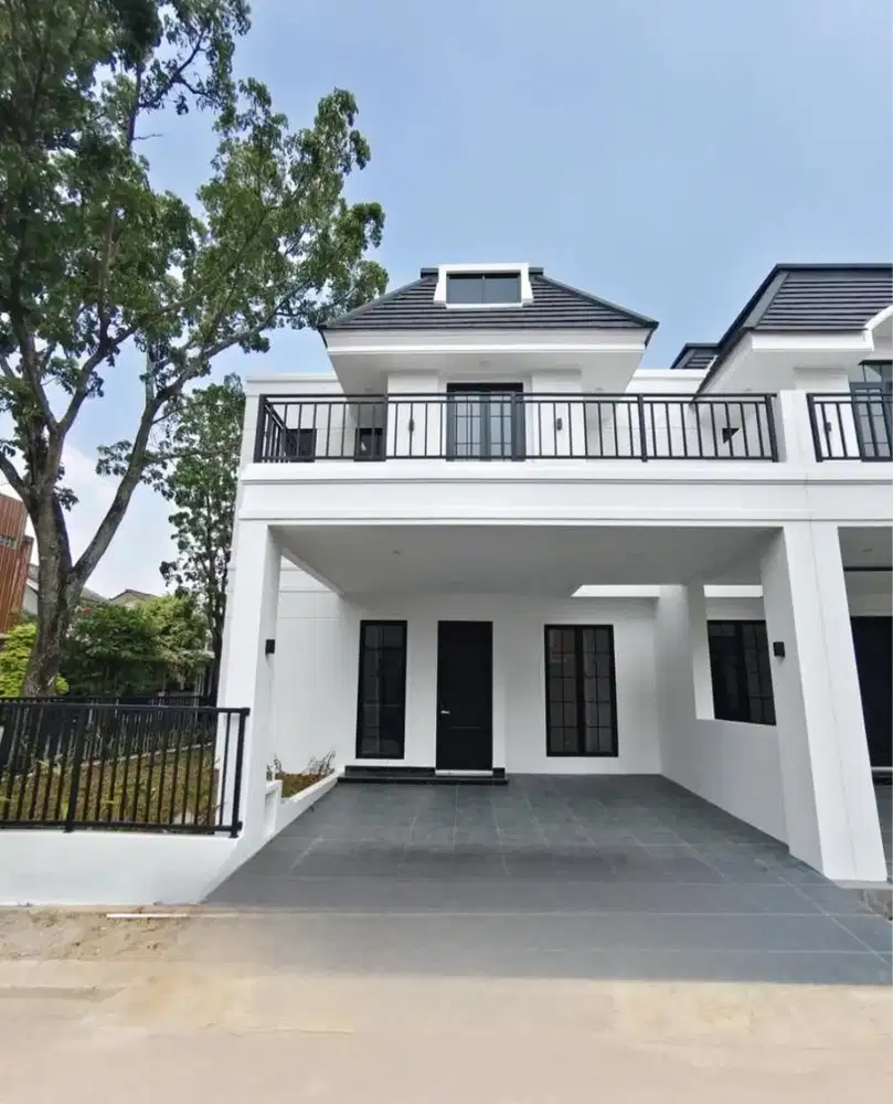 Dijual Rumah Baru American Classic Di Mahagoni Park Bintaro