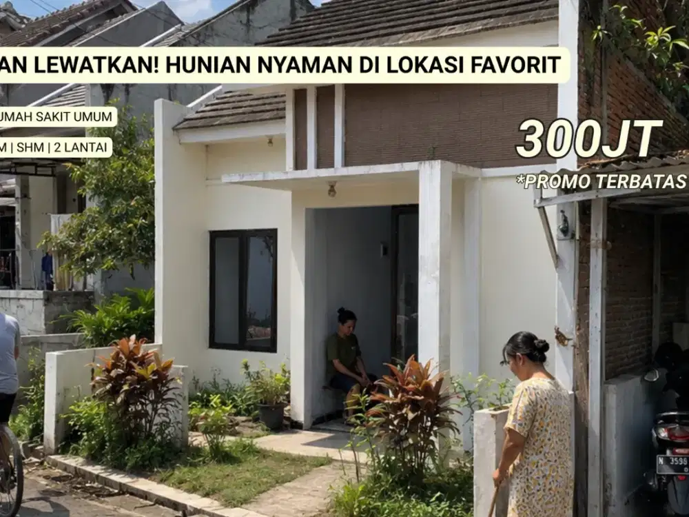 Jangan Sampai Kehabisan! Rumah  Komersial di Buring Malang Mulai 300 Jutaan