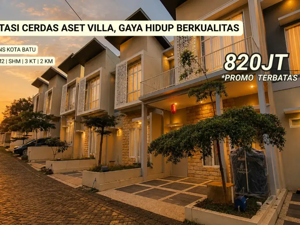 Villa Murah 1 Menit BNS Batu Malang