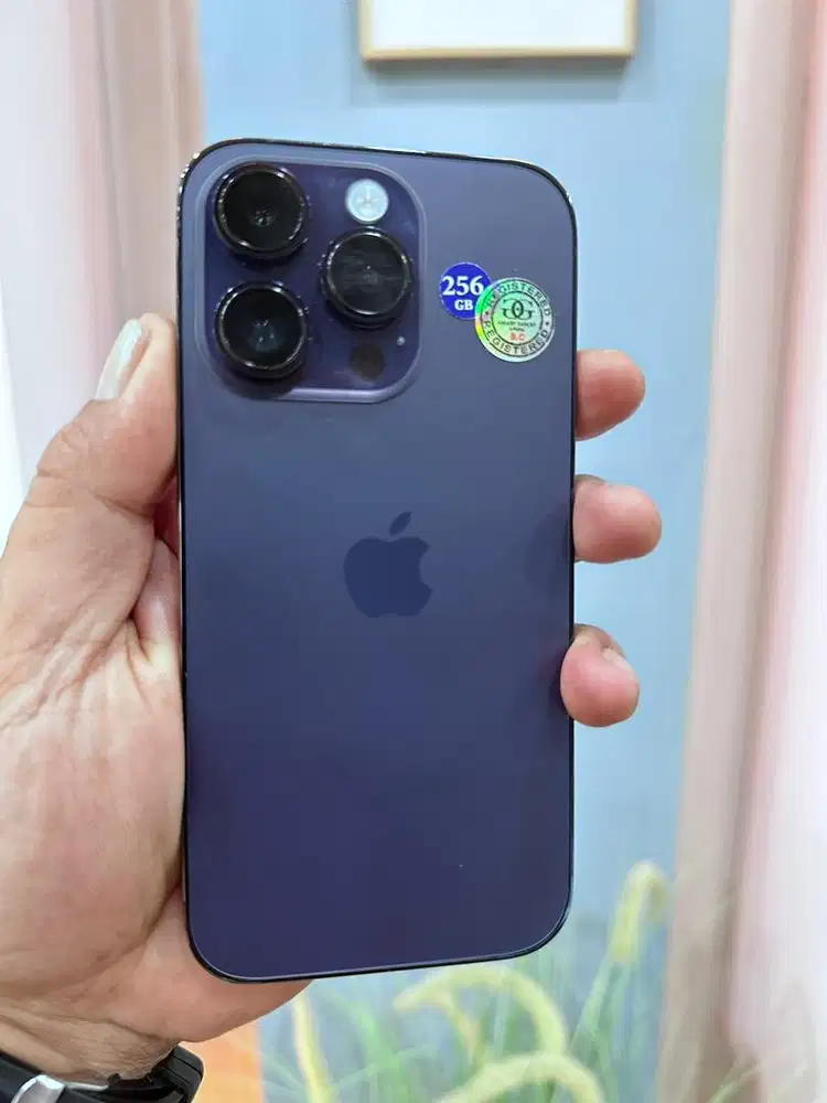 Iphone 14 pro 256gb resmi beacukai terdaftar imei permanen