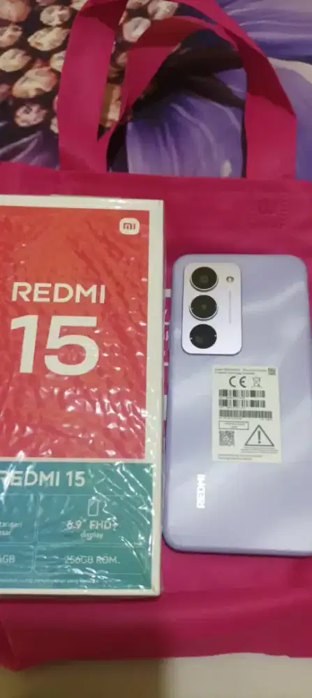 Bismillah mau jual redmi 15