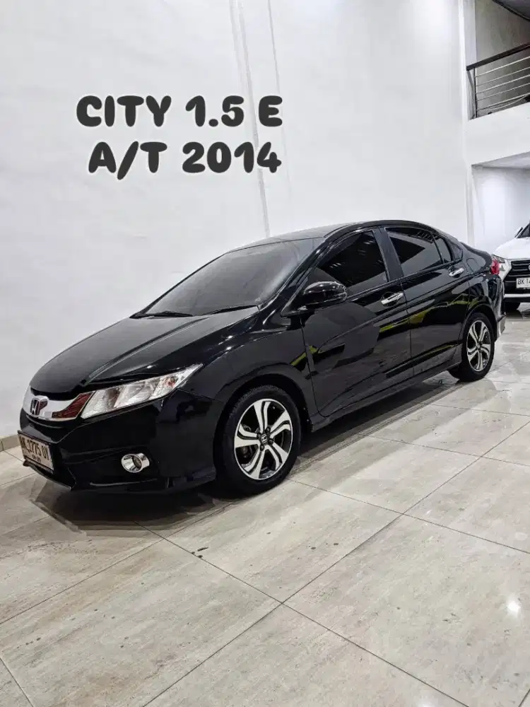 WAJIB BELI‼️ CITY 1.5 E Automatic 2014 / 2015 honda hitam jazz yaris