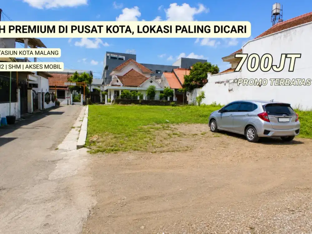 Tanah Siap Bangun Sawojajar Malang, Lokasi Premium 5 Jutaan