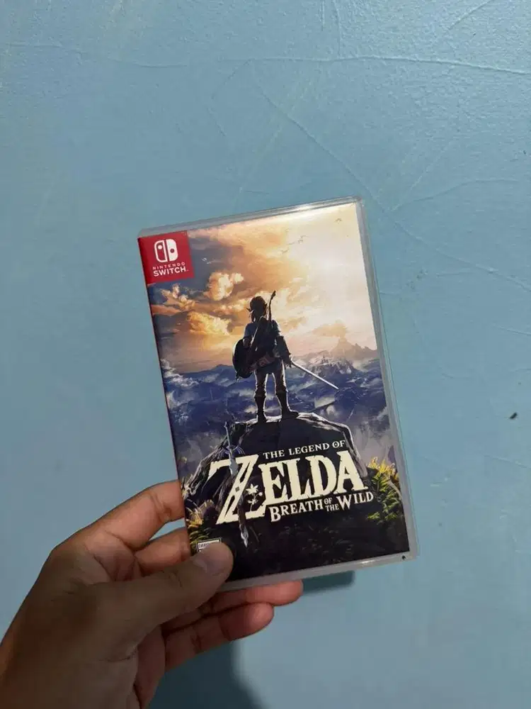 Zelda BOTW kaset nintendo switch