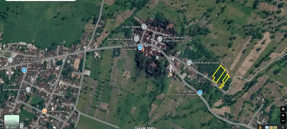 JUAL TANAH PEKARANGAN, HARGA SPESIAL, BUTUH CEPAT